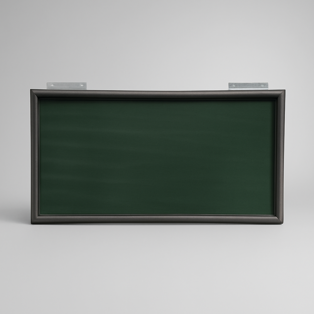 24″ × 12″ Tinted Glass Hinge Hunting Blind Window — Compact tinted glass hinge hunting blind window — silent, sealed, and ready for the bow.