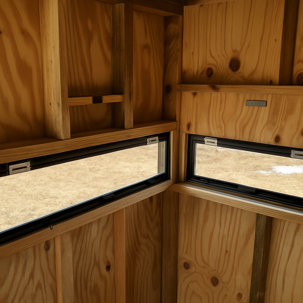 Hunting Blind Extras & Hardware — The small things that finish the build.